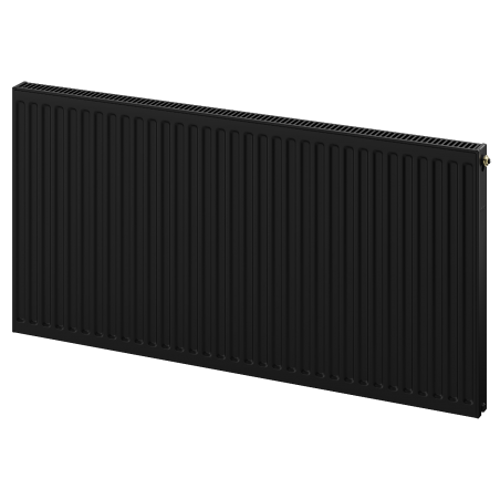 Mexen CV11 plokščias radiatorių 600 x 1100 mm, apatinis prijungimas, 1027 W, juodas - W611-060-110-70