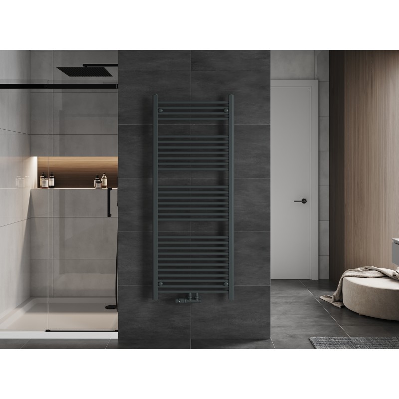 Mexen Mars vonios radiatoriaus 1500 x 600 mm, 729 W, antracitas - W110-1500-600-00-66