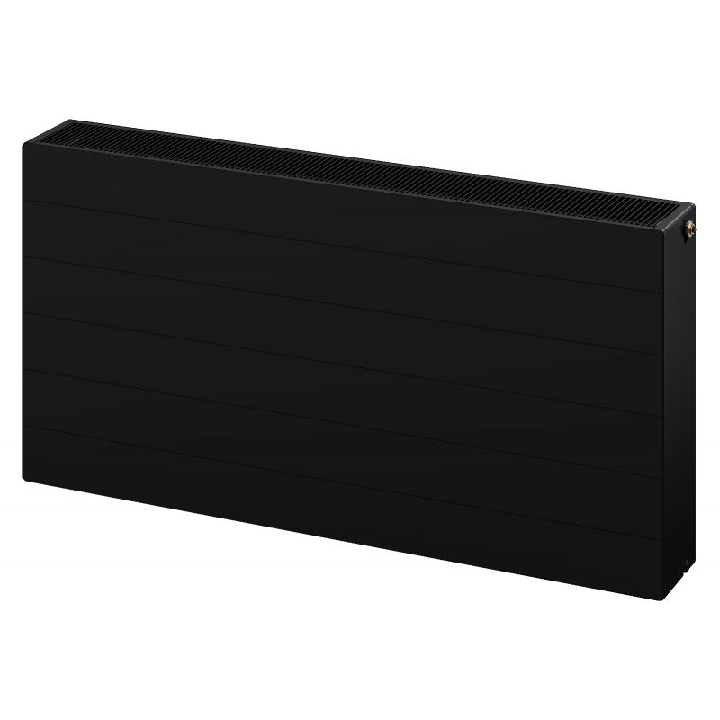 Mexen Line CVL33 plokštelinis radiatorius 300 x 2000 mm, apatinis pajungimas, 2481 W, juodas - W633L-030-200-70