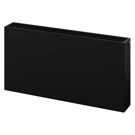 Mexen Line CVL33 plokštelinis radiatorius 300 x 2000 mm, apatinis pajungimas, 2481 W, juodas - W633L-030-200-70