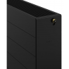 Mexen Line CVL33 plokštelinis radiatoriaus 900 x 800 mm, apatinis prijungimas, 2401 W, juodas - W633L-090-080-70