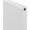 Mexen CC21 plokščias radiatoren 600 x 3000 mm, apatinis vidinis prijungimas, 3846 W, balta - W6C21-060-300-00