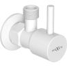 Mexen R1 kampinis vožtuvas maišytuvui 1/2"x3/8", baltas - 79970-20