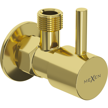Mexen R1 kampinis vožtuvas baterijai 1/2"x3/8", auksinis - 79970-50