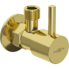 Mexen R1 kampinis vožtuvas baterijai 1/2"x3/8", auksinis - 79970-50