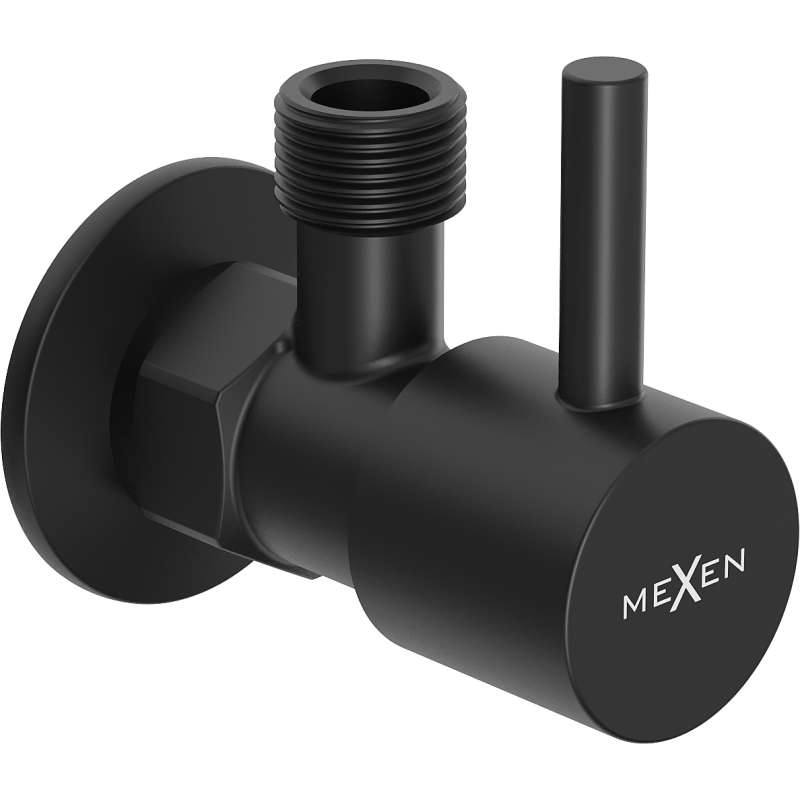 Mexen R1 kampinis ventilis maišytuvui 1/2"x3/8", juodas - 79970-70