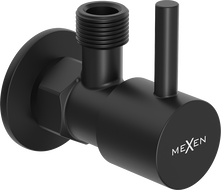 Mexen R1 kampinis vožtuvas maišytuvui 1/2"x3/8", juodas - 79970-70