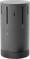 Mexen termostatinė galva radiatoriui, antracitas - W908-005-66