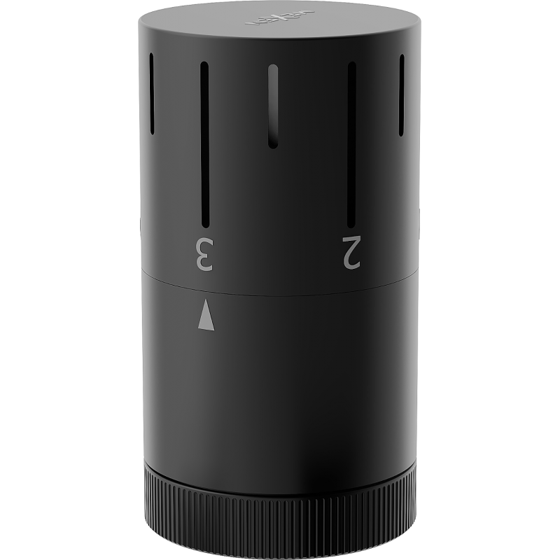 Mexen Uni-Term termostatinė radiatoriaus galvutė, juoda - W908-005-70