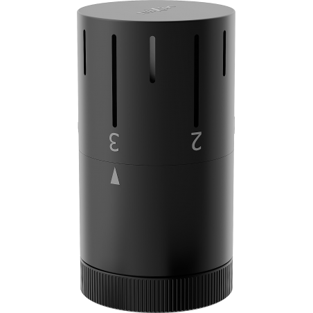 Mexen Uni-Term termostatinė radiatoriaus galvutė, juoda - W908-005-70