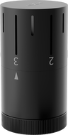 Mexen termostatinė galvutė radiatoriui, juoda - W908-005-70