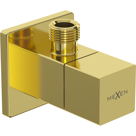 Mexen S kampinis vožtuvas maišytuvui 1/2"x3/8", auksinis - 79971-50