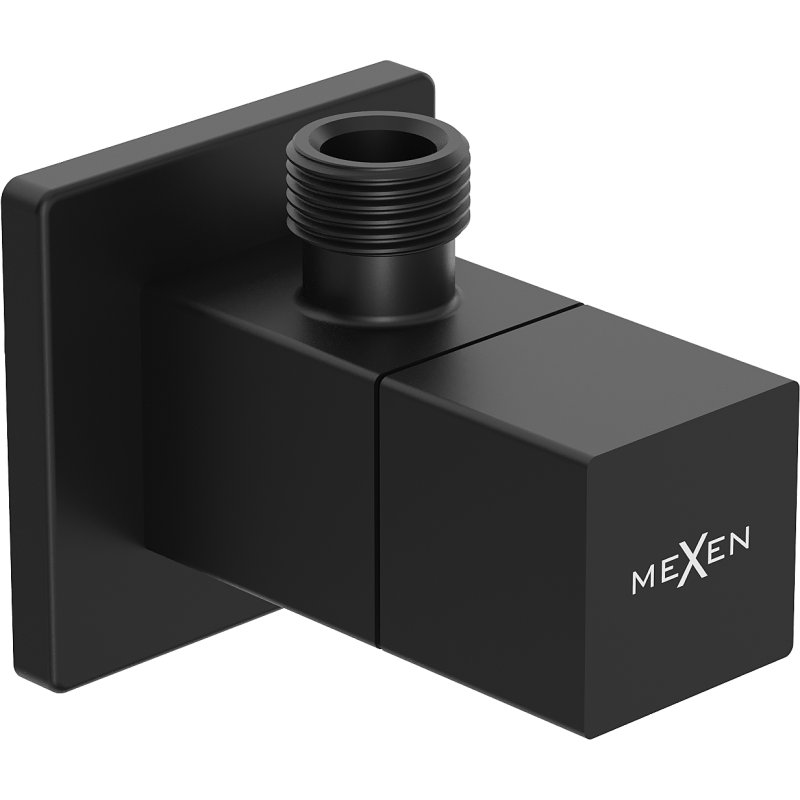 Mexen S kampinis vožtuvas maišytuvui 1/2"x3/8", juodas - 79971-70