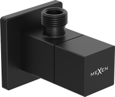 Mexen S kampinis vožtuvas maišytuvui 1/2"x3/8", juodas - 79971-70