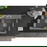 Mexen Hektor granitinis dviejų skyrių virtuvės kriauklė 800 x 480 mm, pilka, chromuota sifonas - 6521802000-71