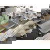 Mexen Omar granitinis plautuvė 1 skyrelio 800 x 480 mm, smėlio spalvos, auksinis sifonas - 6520801005-69-G