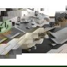 Mexen Omar granitinis virtuvės kriauklė, 1 skyrius, 800 x 480 mm, smėlio spalvos, juodas sifonas - 6520801005-69-B