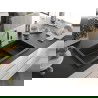 Mexen Omar virtuvės kriauklė iš granito 1 skyrius 800 x 480 mm, juoda, chromuotas sifonas - 6520801005-77