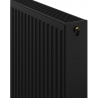 Mexen CV22 plokštelinė radiatorių 600 x 700 mm, apatinis prijungimas, 1157 W, juodas - W622-060-070-70