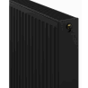 Mexen CV22 plokštelinis radiatorius 600 x 1400 mm, apačioje prijungtas, 2314 W, juodas - W622-060-140-70