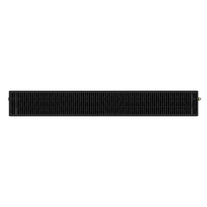 Mexen CV33 plokščias radiatorius 400 x 900 mm, apatinis pajungimas, 1520 W, juodas - W633-040-090-70