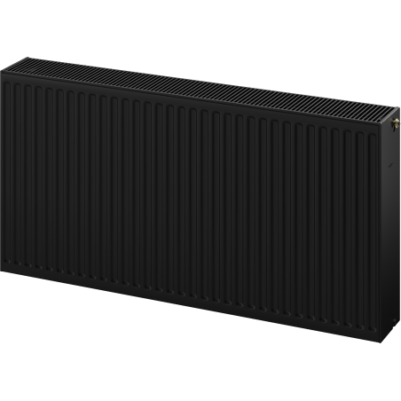 Mexen CV33 radiatorius plokščias 600 x 1200 mm, prijungimas iš apačios, 2801 W, juodas - W633-060-120-70