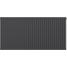 Mexen CC21 plokščias radiatorius 300 x 1100 mm, apatinis centrinis prijungimas, 810 W, antracitas - W6C21-030-110-66