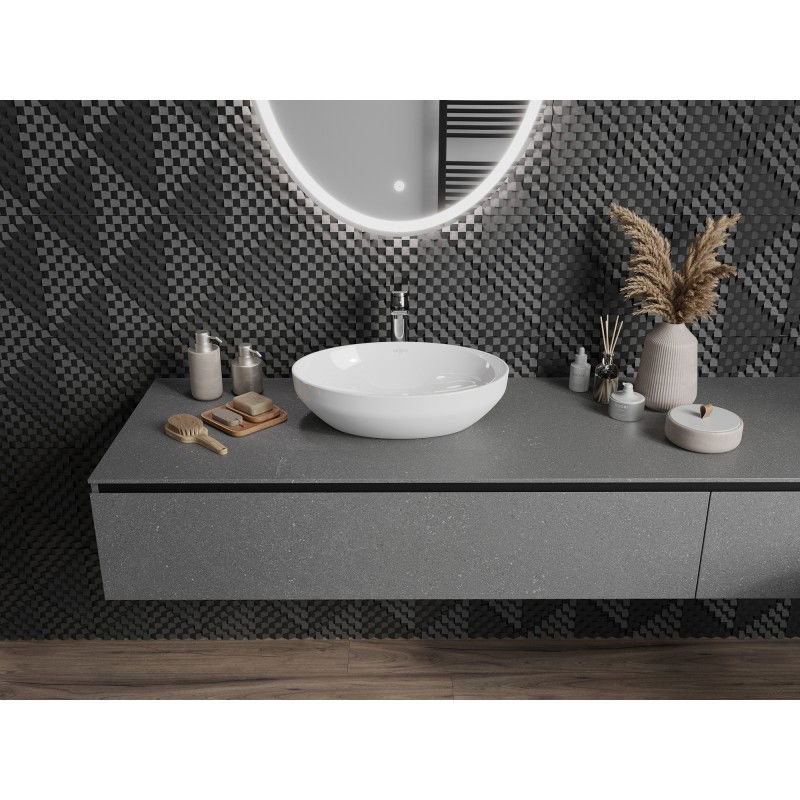 Mexen Cornelia stalviršio kriauklė 50 x 37 cm, balta - 21885000