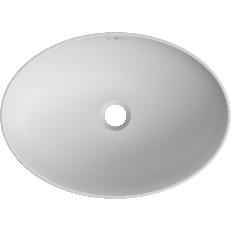 Mexen Cornelia antstalginis praustuvas 50 x 37 cm, platininė matinė - 21885063
