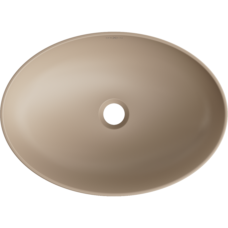 Mexen Cornelia antstalinis praustuvas 50 x 37 cm, kapučino matinis - 21885064