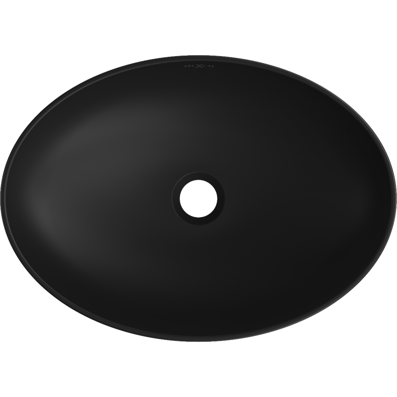 Mexen Cornelia stalviršio praustuvas 50 x 37 cm, juodas matinis - 21885085