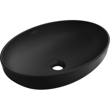 Mexen Cornelia stalviršio praustuvas 50 x 37 cm, juodas matinis - 21885085
