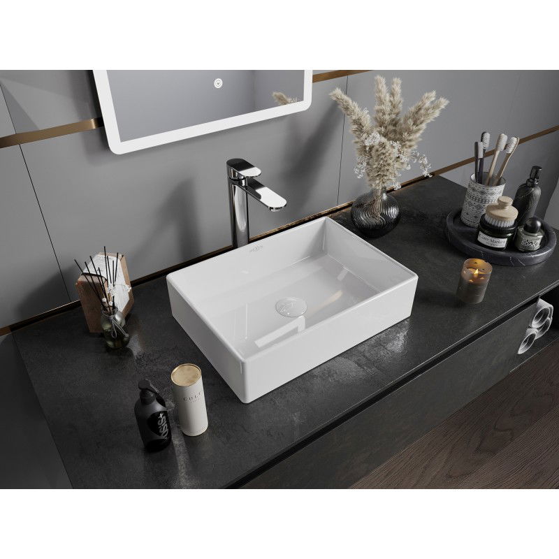 Mexen Goya stalviršio kriauklė 45 x 32 cm, balta - 22184500