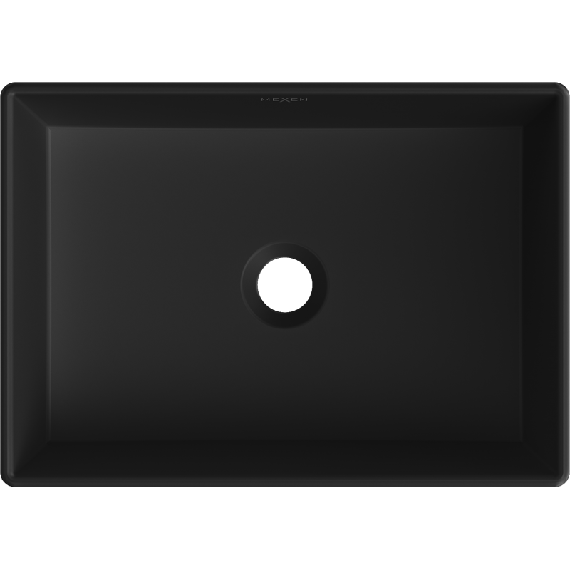 Mexen Goya praustuvas stalviršiui 51 x 37 cm, juodas matinis - 22185085