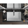 Mexen Goya praustuvo ant stalviršio 60 x 37 cm, baltas - 22186000