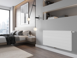 Mexen Line CCL11 plokščias radiators 300 x 700 mm, apatinis vidurinis prijungimas, 318 W, balta - W6C11L-030-070-00