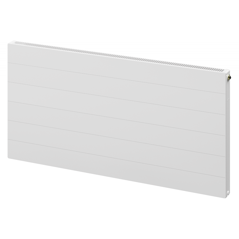 Mexen Line CCL11 šildytuvas plokštelinis 300 x 1500 mm, apatinis vidurinis prijungimas, 682 W, balta - W6C11L-030-150-00