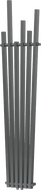 Mexen Omaha dekoratyvinis radiatorius 1800 x 420 mm, 655 W, antracitas - W208-1800-420-00-66