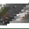 Mexen Orlando dekoratyvinis radiatorius 1380 x 600 mm, 445 W, antracitas - W207-1380-600-00-66