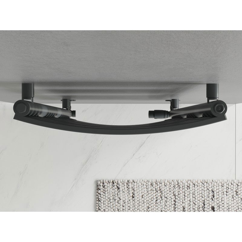 Mexen Bachus vonios šildytuvas 1600 x 500 mm, 787 W, antracitas - W109-1600-500-00-66