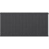 Mexen CC22 šildytuvas plokštė 500 x 1100 mm, apatinis vidurinis prijungimas, 1567 W, antracitas - W6C22-050-110-66
