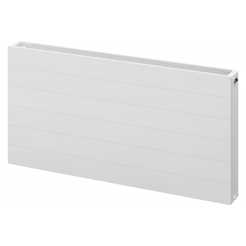 Mexen Line CCL22 plokštuminis radiatorius 300 x 500 mm, apatinis centrinis prijungimas, 450 W, baltas - W6C22L-030-050-00