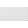 Mexen Line CCL22 plokštelinis radiators 400 x 900 mm, apatinis vidurinis prijungimas, 1024 W, baltas - W6C22L-040-090-00