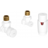 Mexen G00 termostatinis kampinis rinkinys, baltas - W901-900-20
