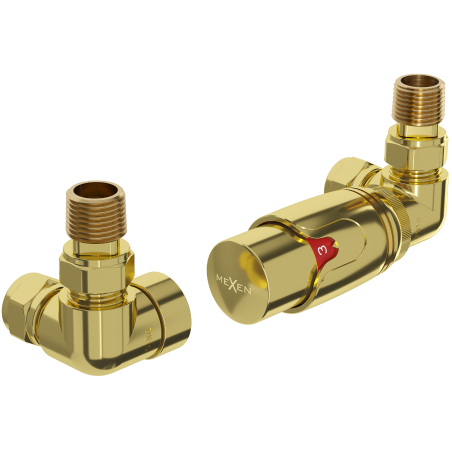 Mexen G00 ašinės termostatinės rinkinio, auksinis - W903-900-50