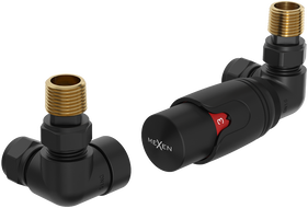 Mexen G00 ašinis termostatų komplektas, juodas - W903-900-70