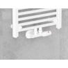 Mexen G00 termostatinis kampinis rinkinys, Duplex, DN50, baltas - W907-900-20