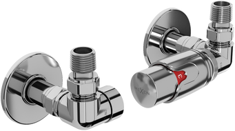 Mexen G00 termostatinio vožtuvo rinkinys su dangteliu R, chromas - W903-900-904-01