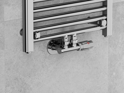 Mexen G00 kampinis termostatinis komplektas su apdaila R, Duplex, DN50, chromas - W907-900-905-01