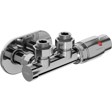 Mexen G00 kampinis termostatinis rinkinys su apdaila R, Duplex, DN50, chromas - W907-900-905-01